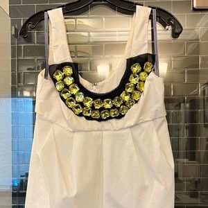 Vera Wang Lavender Label Gem Babydoll Top